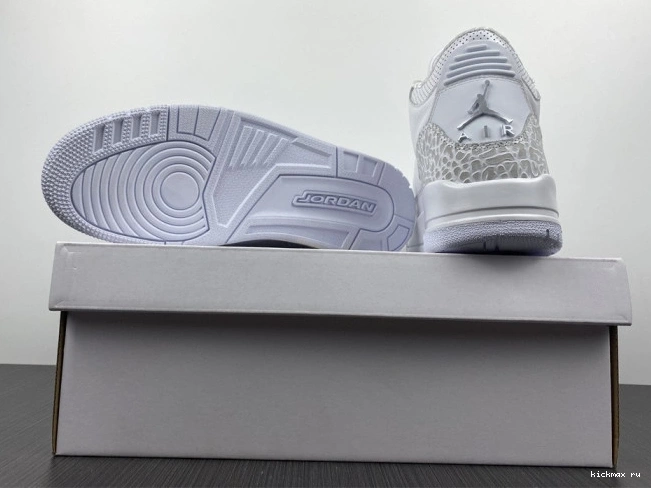 Cheap Air 3 429487-111 Jordan 'Triple PS Retro White' 0722